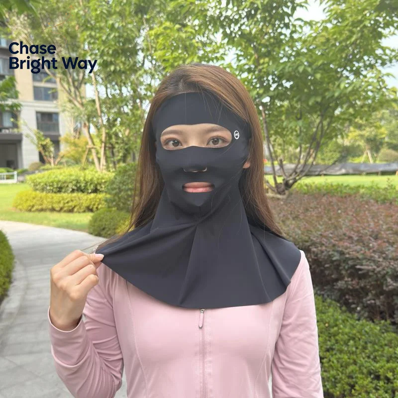 Outdoor Sports Running Face Guard Mask Ear-Hanging Open Mouth Nose Breathable Sun Protection Mask Anti-UV Riding Face Mask