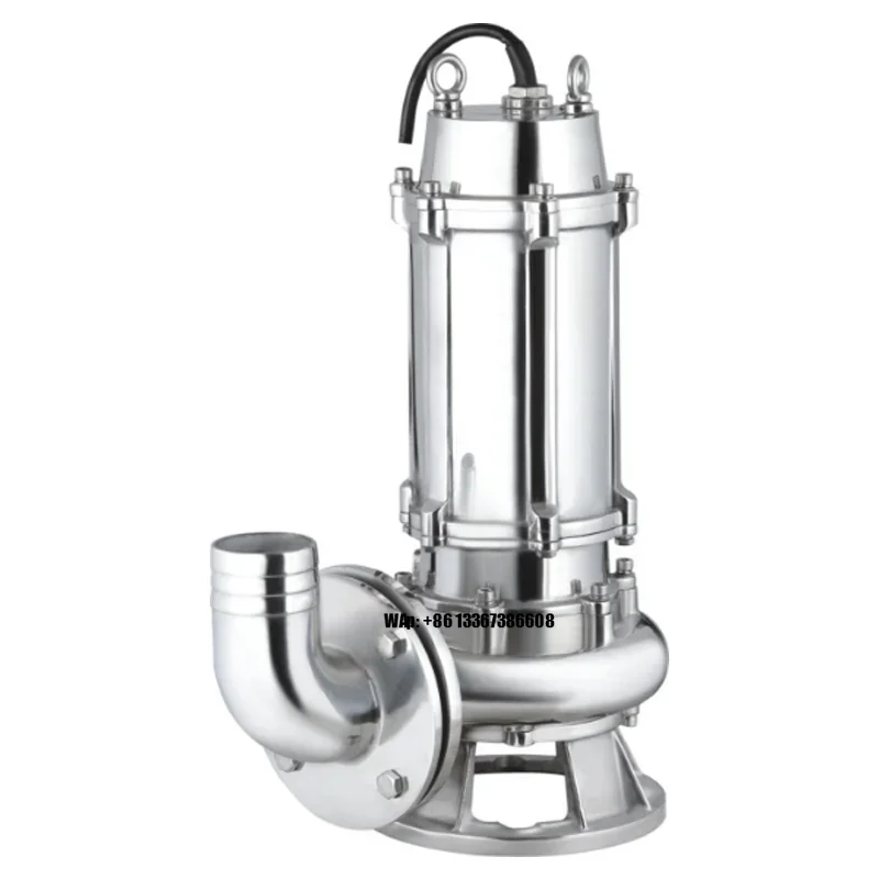 Accepted Stainless Steel Submersible Pump Corrosion Resistance Sludge Sewage Pump