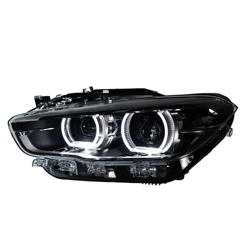 Suitable for 15-18 Imported BMW 1 Series F20 Headlight Assembly Modified LED Laser Spoon Daytime Runnin
