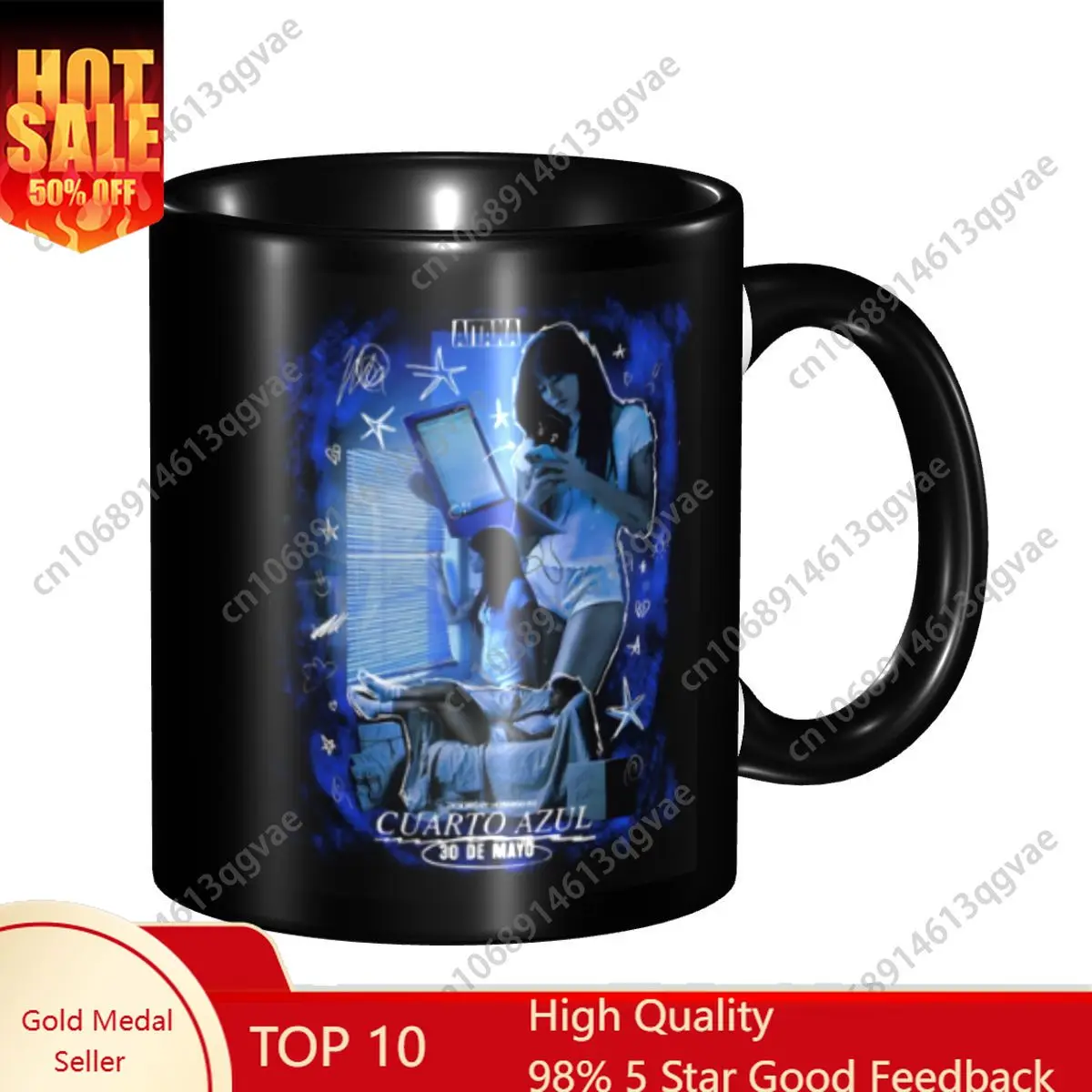 

Spanish Singer Aitanas Coffee Mug DIY Custom Ceramic Milk Tea Mug