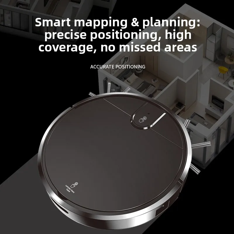 Cross-border High-end Intelligent Fully Automatic Remote-controlled Sweeping Robot 1500-1999Pa Suction Power Gyroscopic