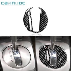 Para Honda Civic 8th Gen 2006 2007 2008 2009 2010 2011 pegatinas de transmisión automática de fibra de carbono accesorios de Interior de coche