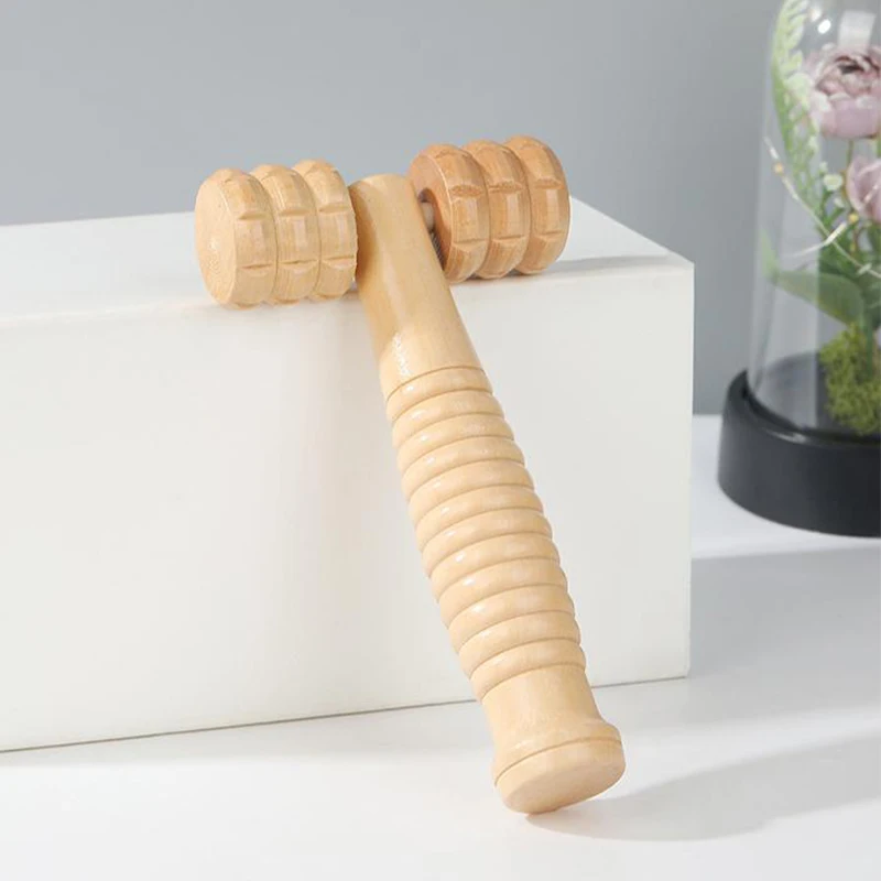 Wood Therapy Massage Tool Lymphatic Drainage Massager Anti Cellulite Fascia Massage Roller For Full Body Muscle Pain Relief