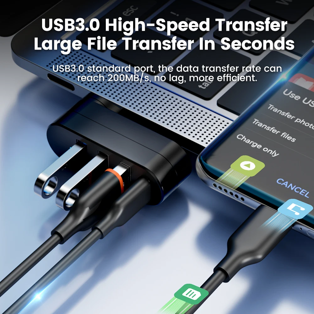 USB Hub 3.0 Adapter Draaibare  - Xiaomi Laptop Accessories recensie en prijs
