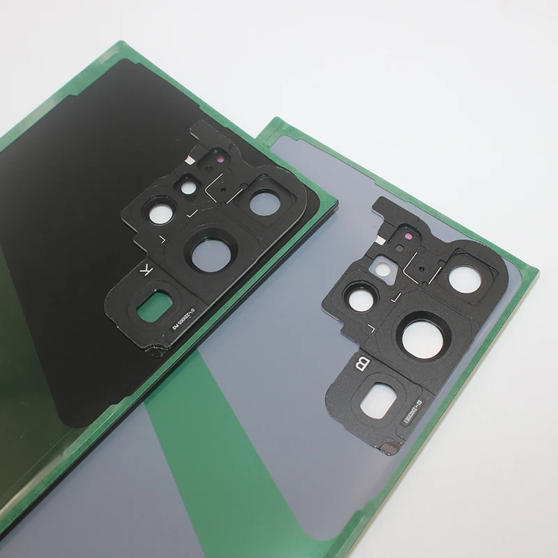 Back Glass Replacement For Samsung Galaxy S23 Ultra 5G SM-S918B Back Battery Cover Rear Door Housing Panel Camera Lens Adhesive