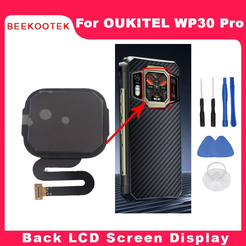 

New Original OUKITEL WP30 Pro Back LCD Screen Display AMOLED Accessories For OUKITEL WP30 Pro Smart Phone