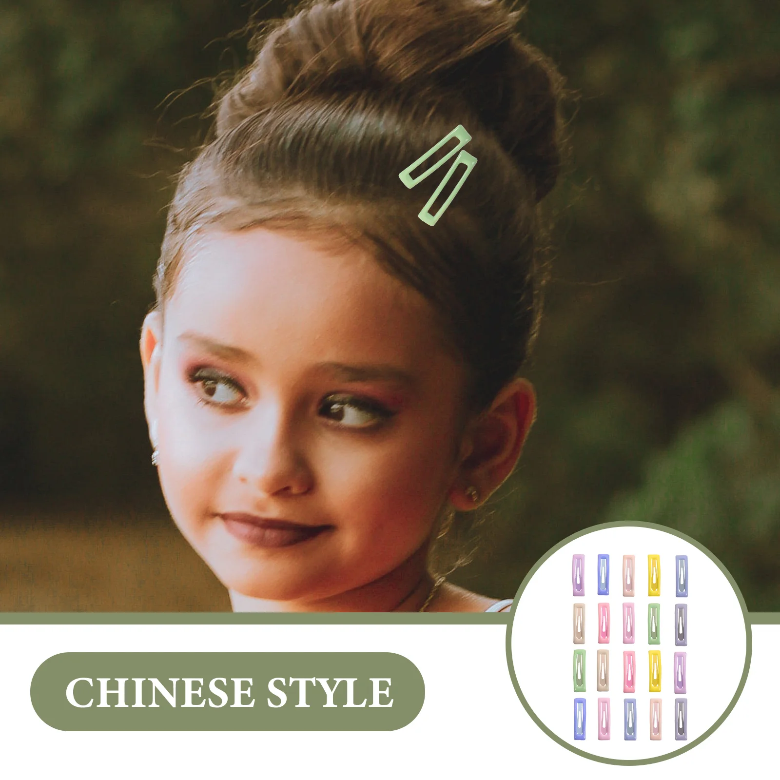 

20pcs Children Hairpin Clips Cream Color Lovely Shape Baby Girls Hairstyle Modification Toddler Kids Hair Accessories