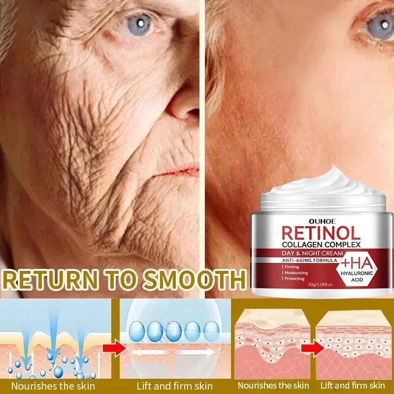 

Instant Wrinkle Remover Face Cream Anti Aging Firming Lifting Fade Fine Lines Whitening Moisturizing Brighten Tighten Skin Care