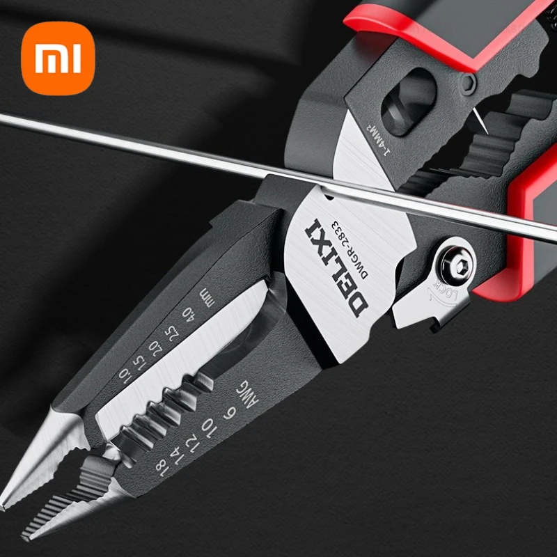 Xiaomi Electrician Special Tool Multi-function Wire Stripper Cutter Pliers Wire Cutter Wire Cutters Wire Stripper Pliers Repair