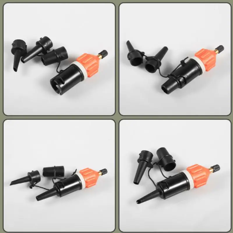 Air Valve Adaptor For SUP Board Inflatable Pump Adapter Paddle Boat Kayak Air Valve Pump Tire Air Connector Combo Kit image 5