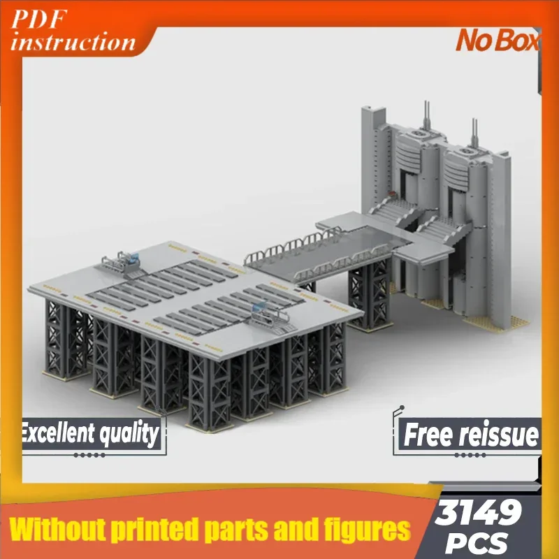 Moc Building Bricks Famous Star Movie Model Landing Platform Technology Modular Blocks Gift  Toys DIY Sets AssemblyChristmas