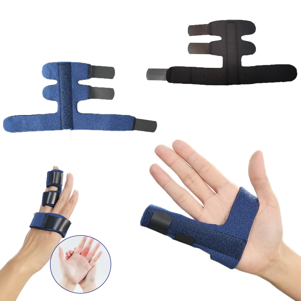 Finger Support Splint Trigger Finger Thumb Splint Hand Finger Brace Tape Protector for Straighten Curved Healthcare Accessories