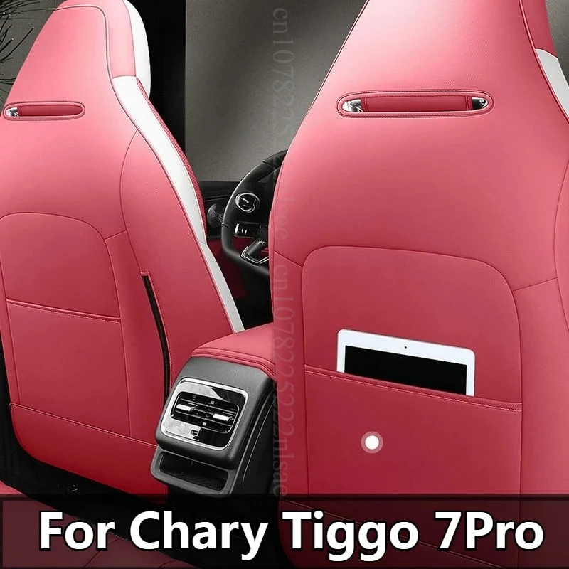 Image of Hochwertiges Sitzkissen für Chery Tiggo 7Pro 20225, Innenzubehör, vollständige Abdeckung, wasserdichtes Leder, Autositzbezug, Styling