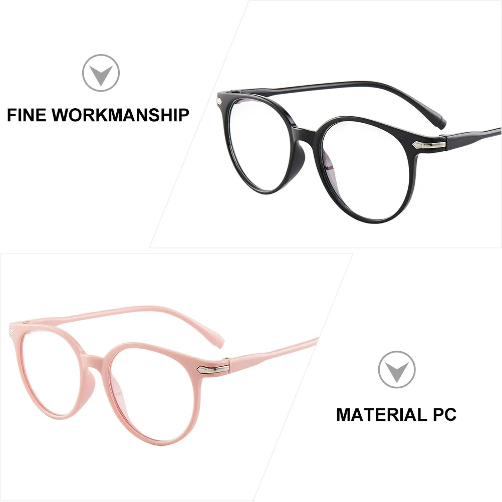 

3pcs Blue Blocking Glasses Adult Pc Material Comfortable Fit For Gaming Gaming Glasses Computer Use Durable Eyewear