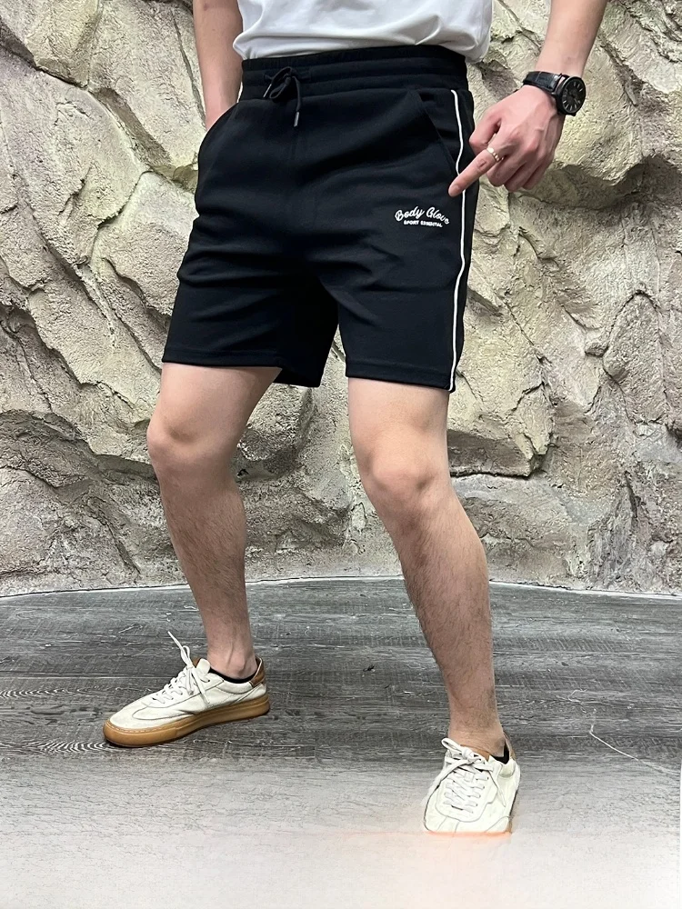 

Nordic Series Men's American Casual Street Sle Spor orts Versatile Summer Wear Straight Leg ort Pants