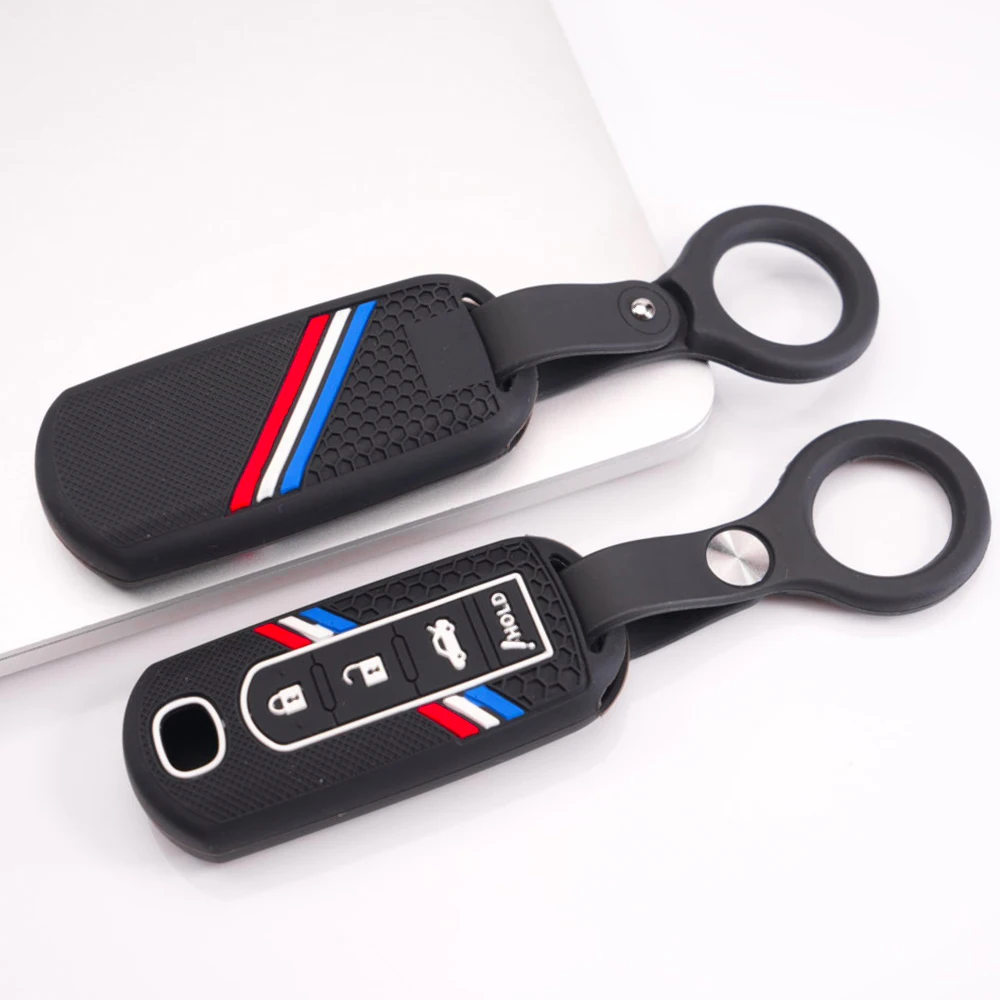 Key Case Cover With Chain For Mazda 3 Axela 6 Atenza CX3 CX5 CX8 CX9 CX30 CX50 CX60 MX5 MX30 Secure Grip Comfortable Soft Touch