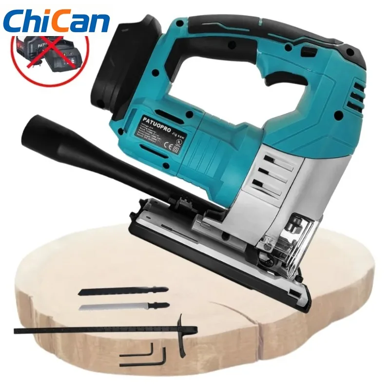 

【Hot】6 Speed Brushless Electric Jig Saw 4 Position Orbital Portable Multifunction Cutting Power Tool For 18V Battery