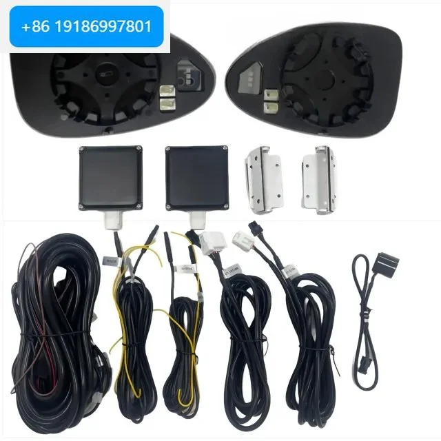 77GHz MmWave Dual radar Blind Spot Assist System, for 2018-2025 Dedicated BSD Vehicle Monitoring Alarm