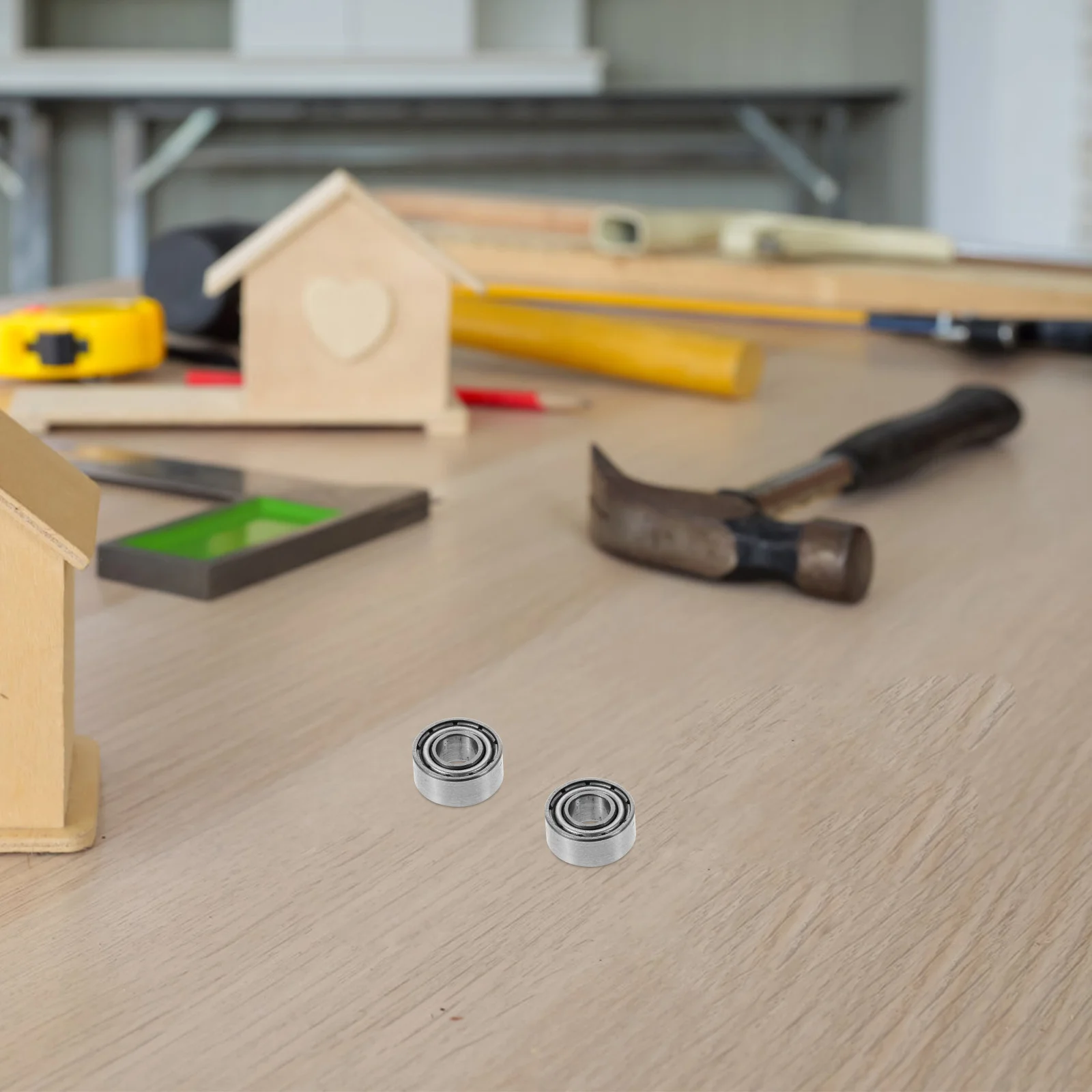 

2pcs Miniature Ball Bearing For Watch Winder Deep Groove Steel Bearings Low Friction Silent High Load Replacement Bearings