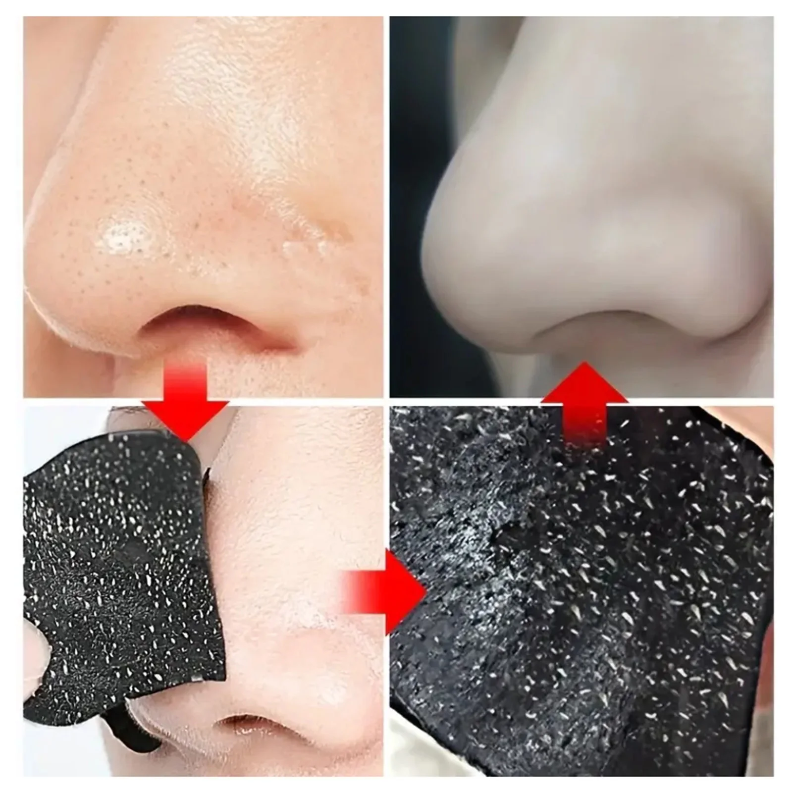 1/20/50 pçs masculino/feminino removedor de cravo tira instantânea poros desobstrução limpeza profunda nariz tira para pele oleosa remoção cravo