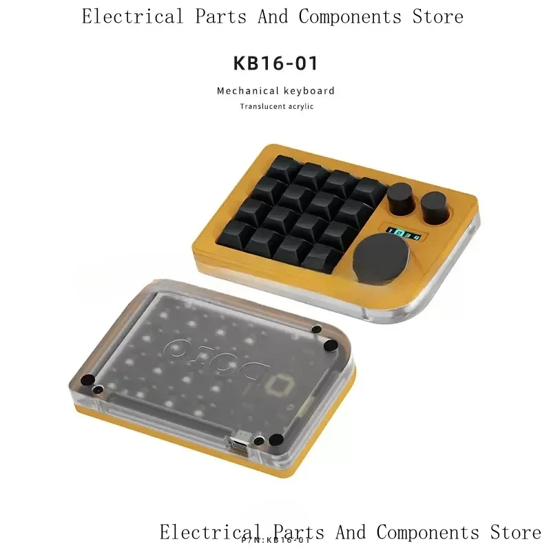 16-Designer Keypad Three-Knob Customized Mechanical Keyboard Custom KB16-01
