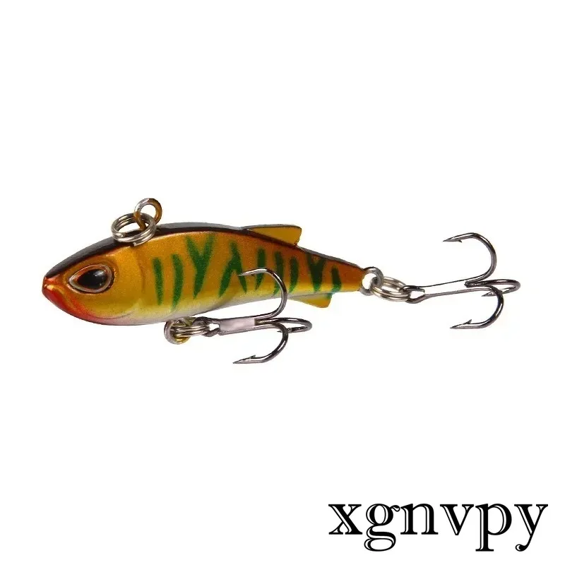 xgnvpy Sinking Mini VIB Fishing Lure Vibration Artificial Bait Winter Ice Wobbler Bass Crankbait Tackle 4cm 4G 1Pc