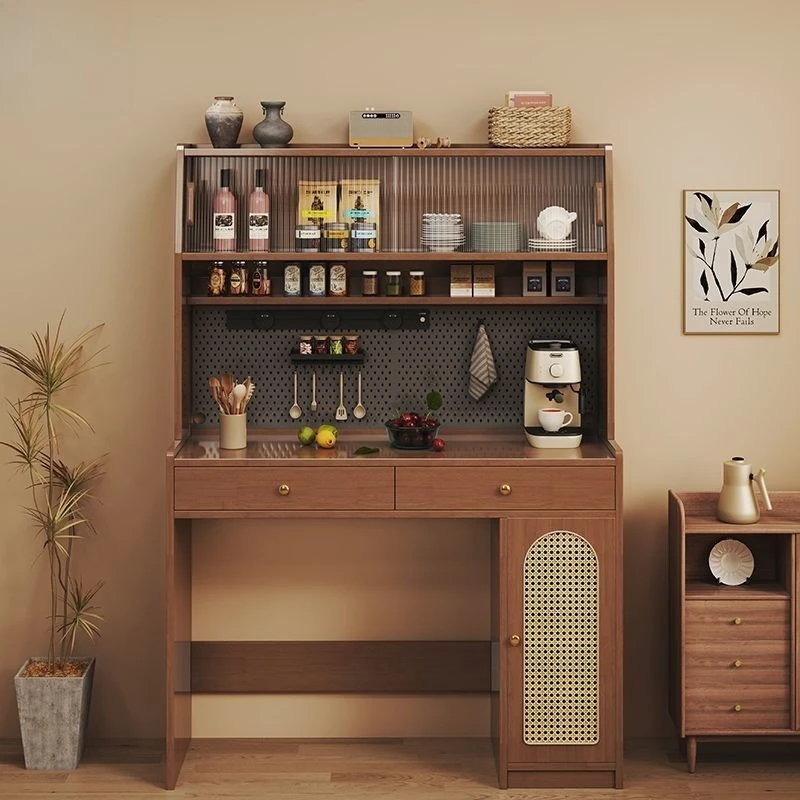 Advanced Home Multi functional Solid Wood Tableside Cabinet Storage Tea Cabinet Storage Cabinet Restaurant Storage