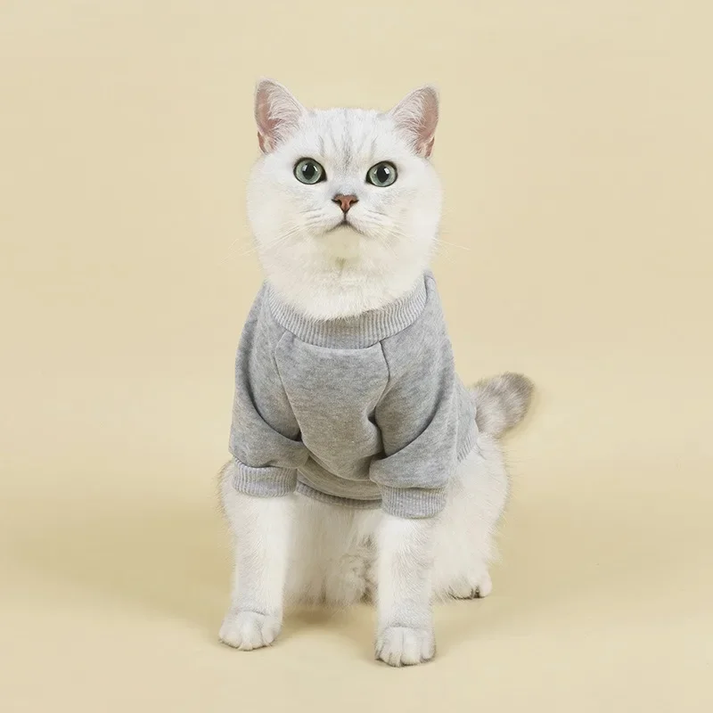 Pet Hoodie Autumn and Winter New Comfortable Breathable Warm Fluffy Dog Clothes Small Dog and Cat Clothes