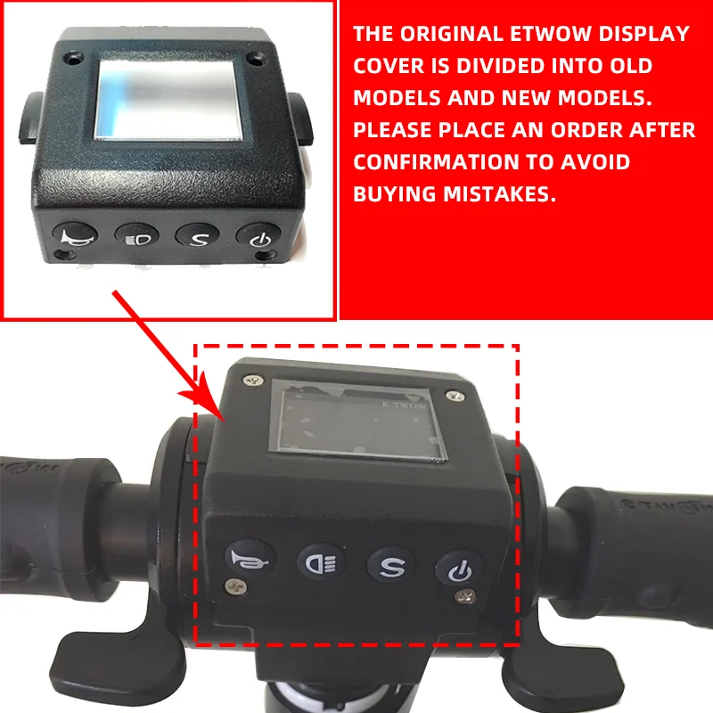 Original ETWOW Display Cover For E-TWOW Electric Scooter Booster V GT 2020 SE Sport Master Eco