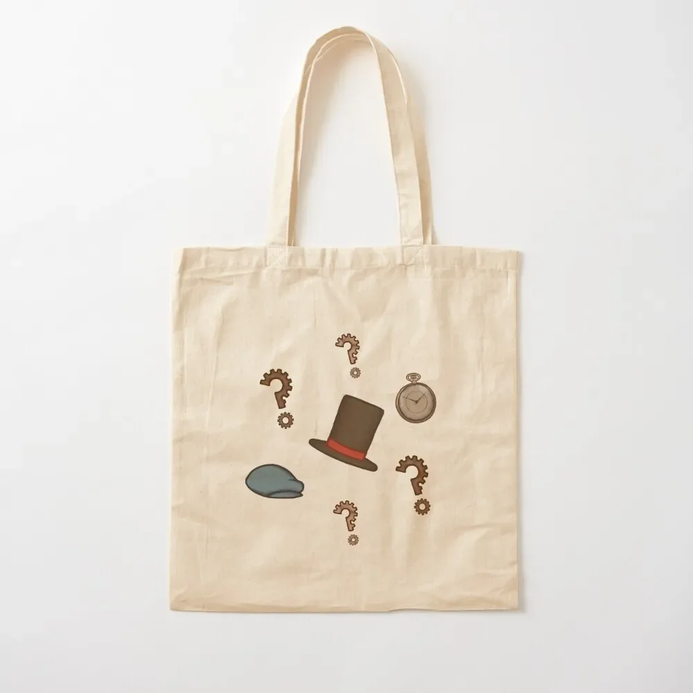 

Professor Layton Tote Bag shopping trolley bag reusable shopping bag Canvas