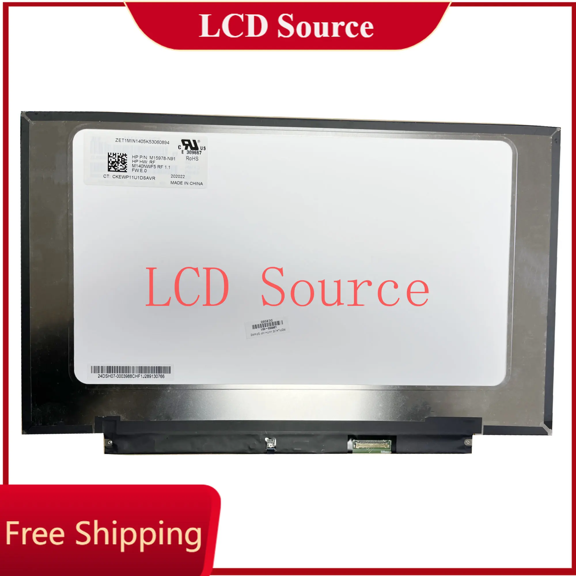 

M140NWF5 RF Panel Display 1920*1080 EDP 30 Pins Non-Touch 14.0'' IPS Laptop LCD LED Screen