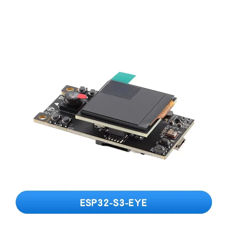 ESP32-S3-EYE AI Development Board With 2MP Camera LCD、 Microphone, Equipped With ESP32-S3 Chip, 8MB PSRAM, 8MB Flash Memory WiFi