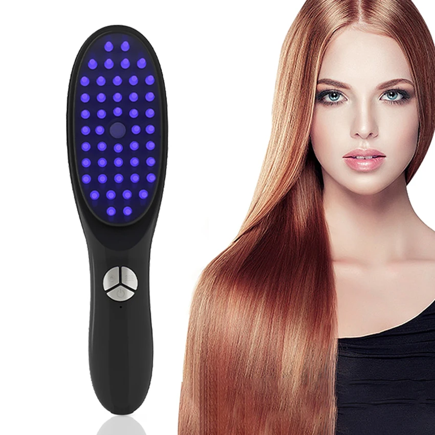 Scalp Massager Comb for Spray Hair Growth Phototherapy Hair Regrowth Brush Anti Hair Loss Head Care Electric Massage Comb Brush