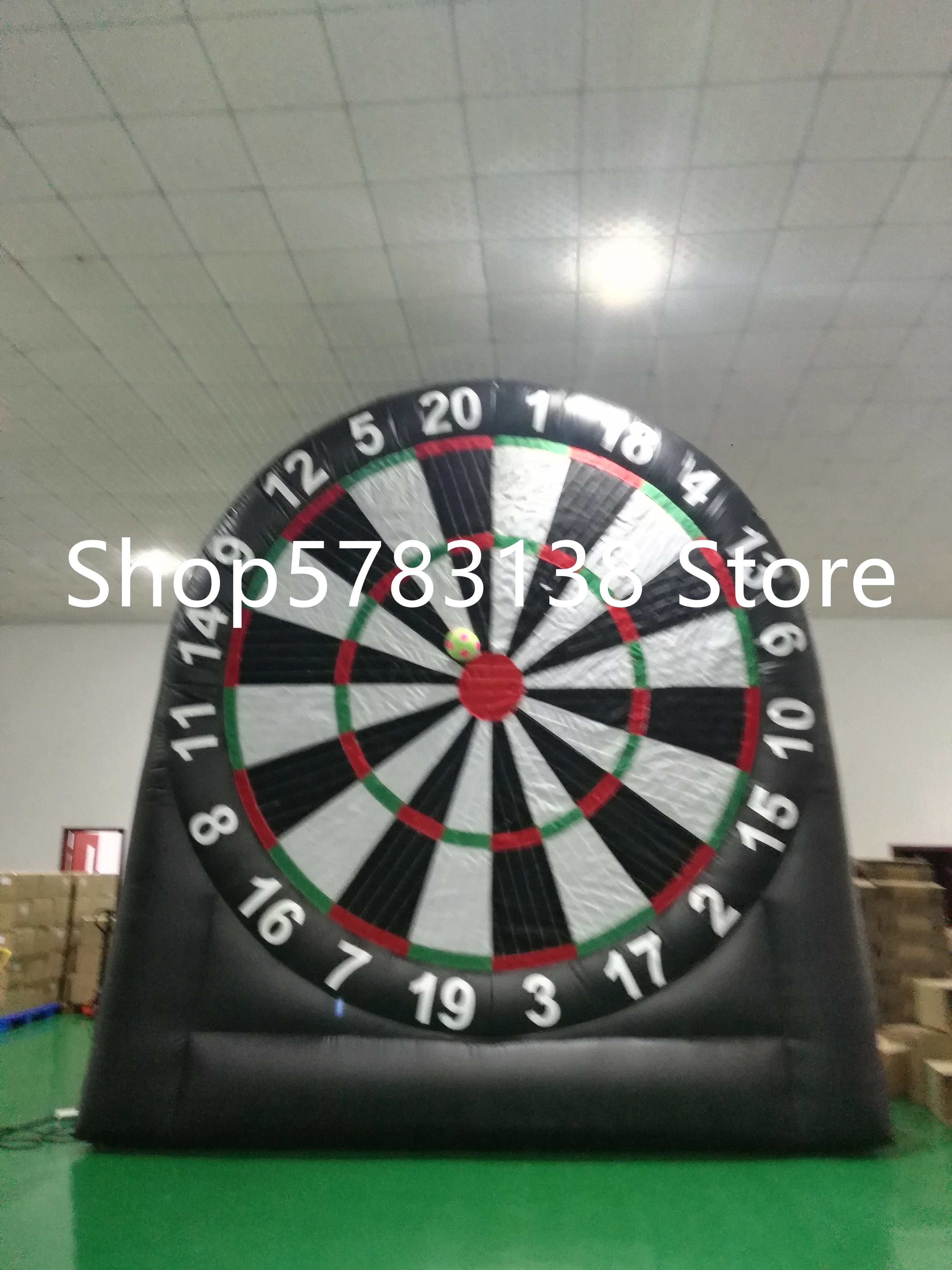 3M Giant Inflatable Dart Board Game 3M High Inflatable Football Dart PVC Inflatable Football Dart Board Rental Airtight Material