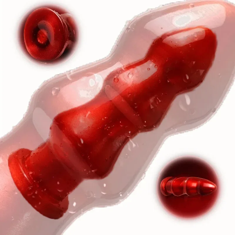 Huge Anal Plug Monster Dildo Vagina Anus Expander Soft Anal Toys for Gay Men buttplug with Suction Cup Big Dick Adult Sex Toys