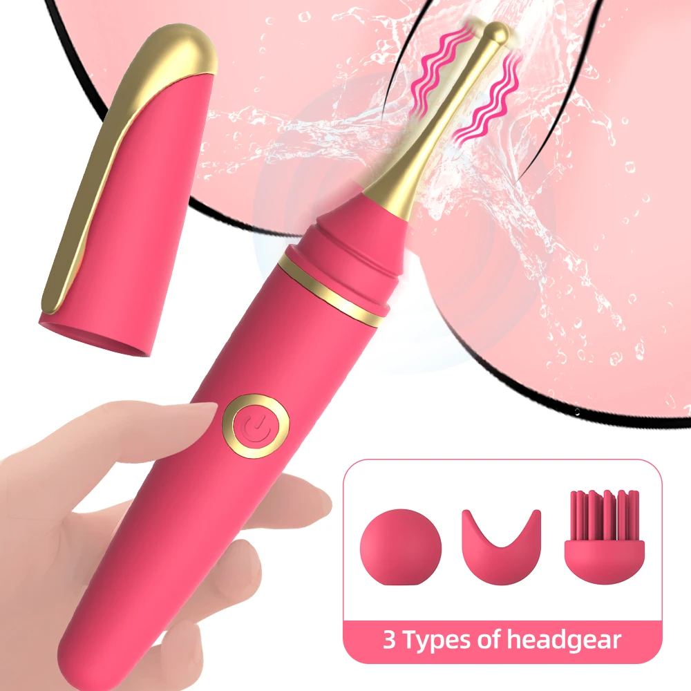 10 Frequency Pen Tidal Vibrator Female G Spot Clitoral Stimulator Powerful Vibrating Clit Stick Massager Adult Sex Toy For Women