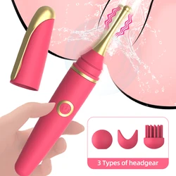 10 Frequency Pen Tidal Vibrator Female G Spot Clitoral Stimulator Powerful Vibrating Clit Stick Massager Adult Sex Toy For Women