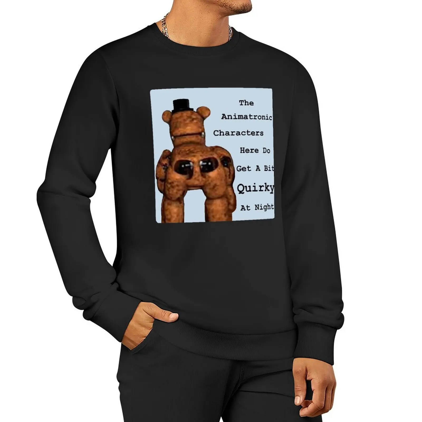 

Quirky Animatronics Sweatshirt men's winter sweater new in hoodies & sweatshirts