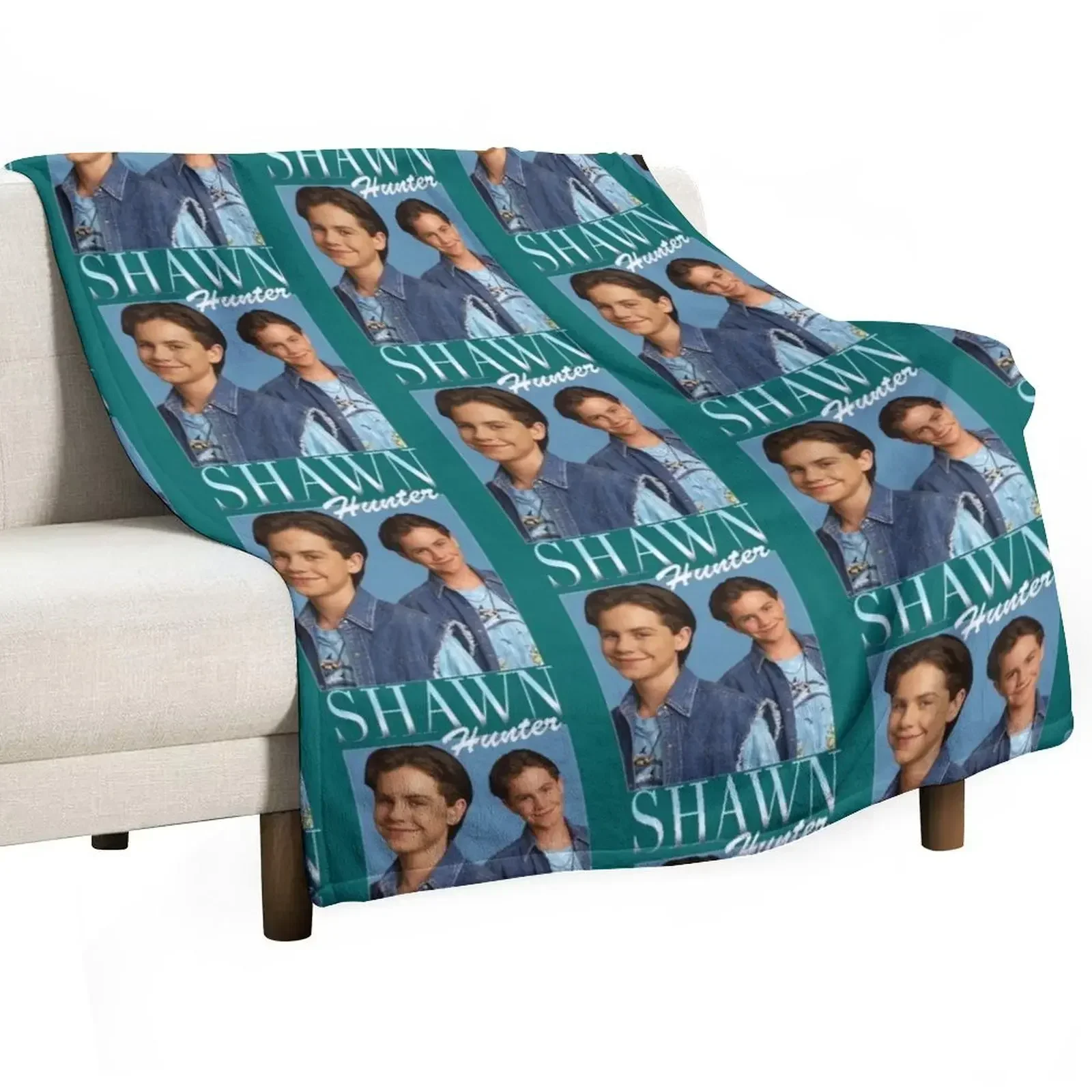 Shawn Hunter - 90_s Style Throw Blanket Blankets For Sofas Sleeping Bag manga Blankets