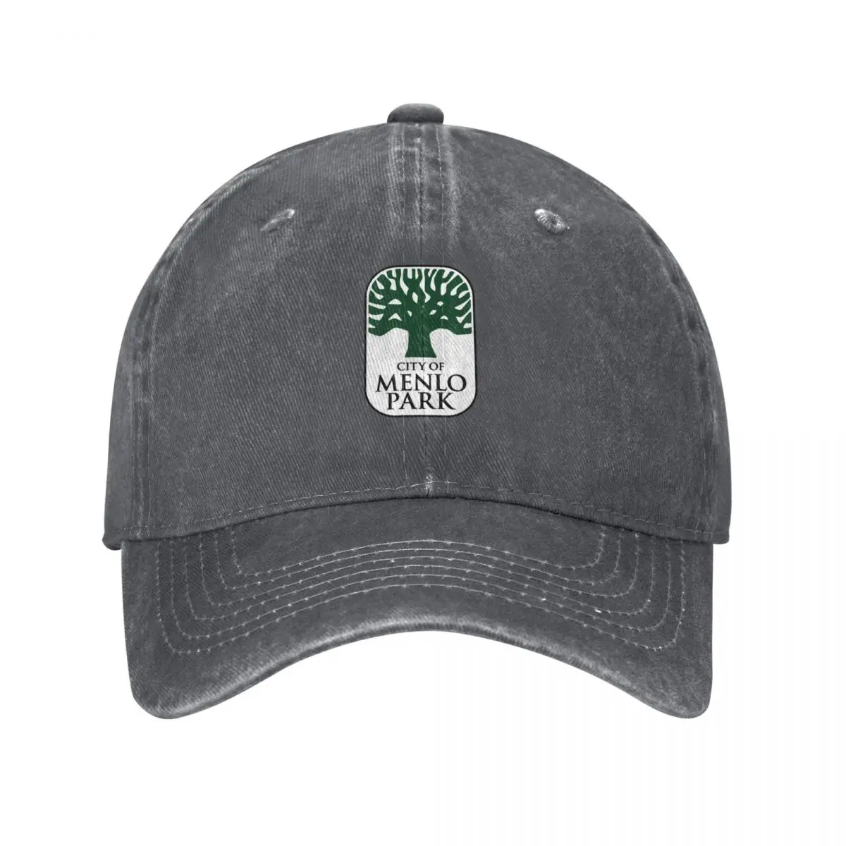 Official logo of Menlo Park California Baseball Cap Luxury Cap Snap Back Hat Hood Men Women's