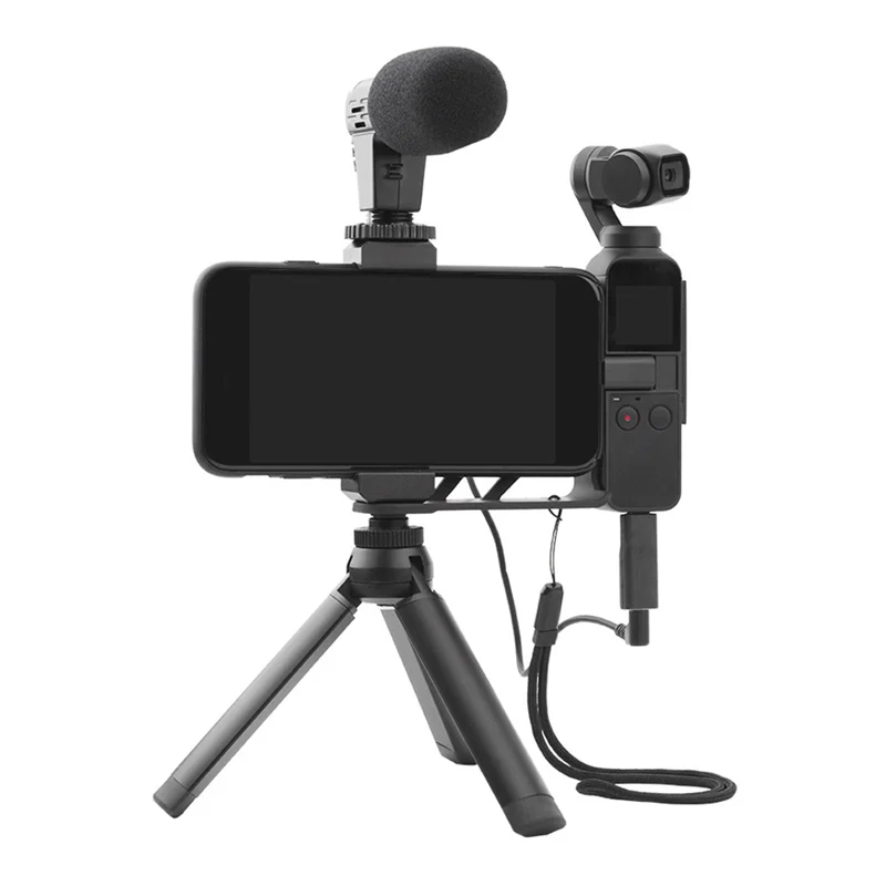 A52TVideo Microphone On-Camera Mini Condenser Record Interview Vlog Mic for Phone DSLR Camera 3.5mm Microphone