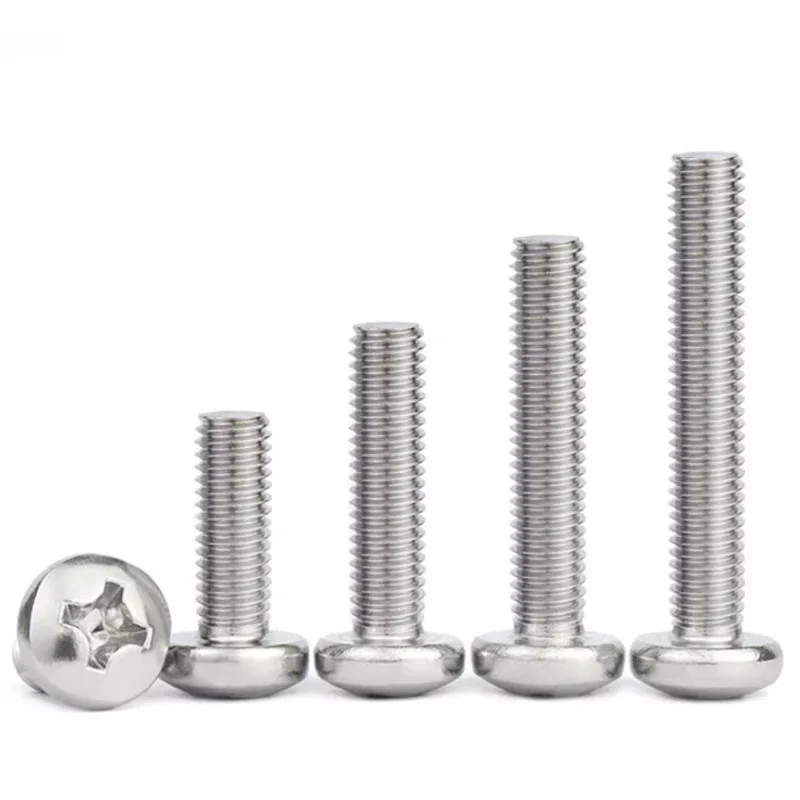 1000pcsHigh Quality Good Price Impact-Resistant Phillips Making Machines Countersunk Pan Head Screws