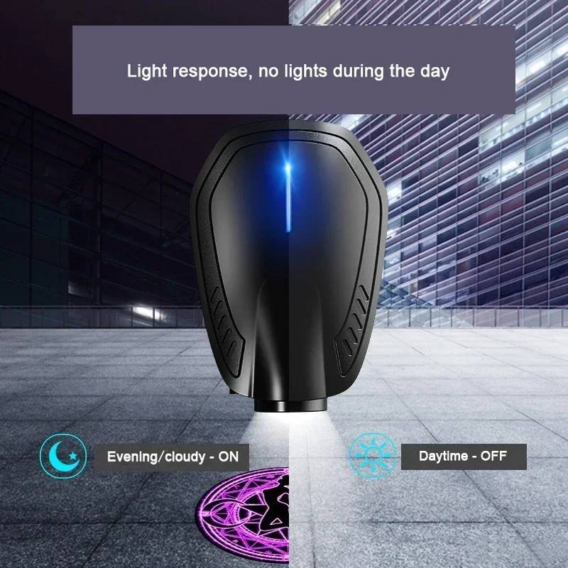 2Pcs Rechargeable Wireless Car Door Welcome Logo Projector Light For Jaecoo J7 J8 J9 J5 J6 Courtesy Door Lamp Exterior Decor Acc 5