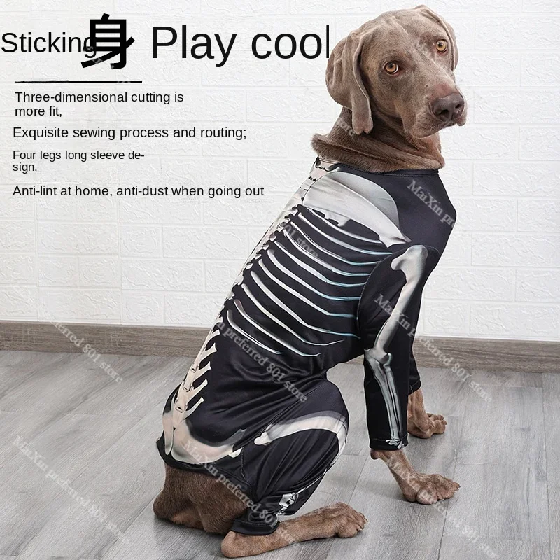 

Pet Dog Halloween Dress Up Comfortable Play Cool Big Dog Clothes Pet Supplies