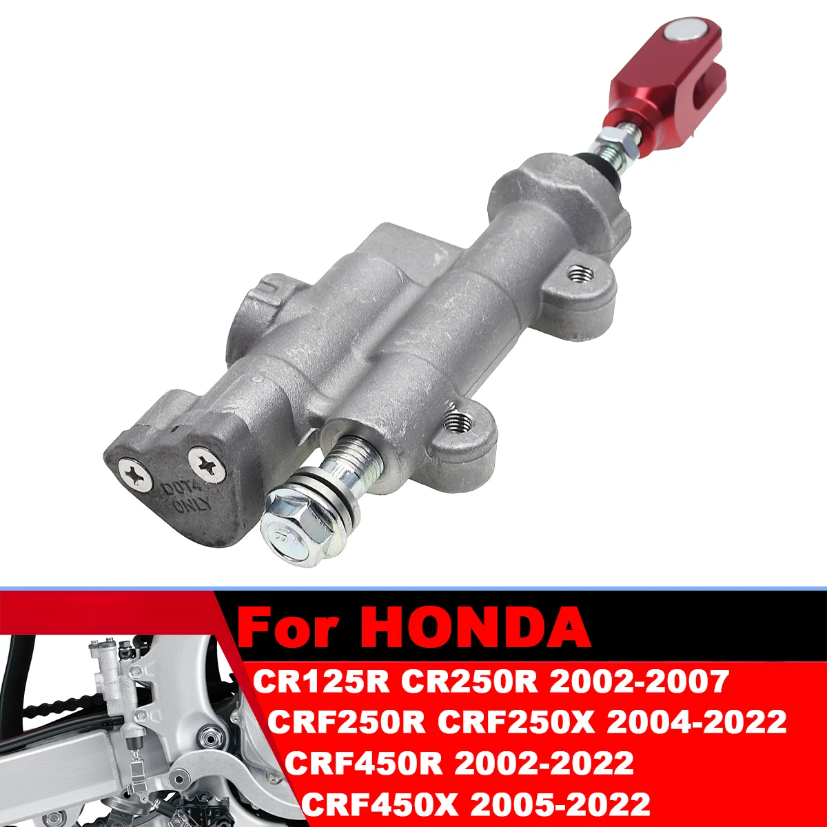 

Насос главного гидравлического тормозного цилиндра заднего мотоцикла для CR CRF 150R 250R 250R 250X 450R 450X Thumpstar ATV Pit Pro Dirt Bike