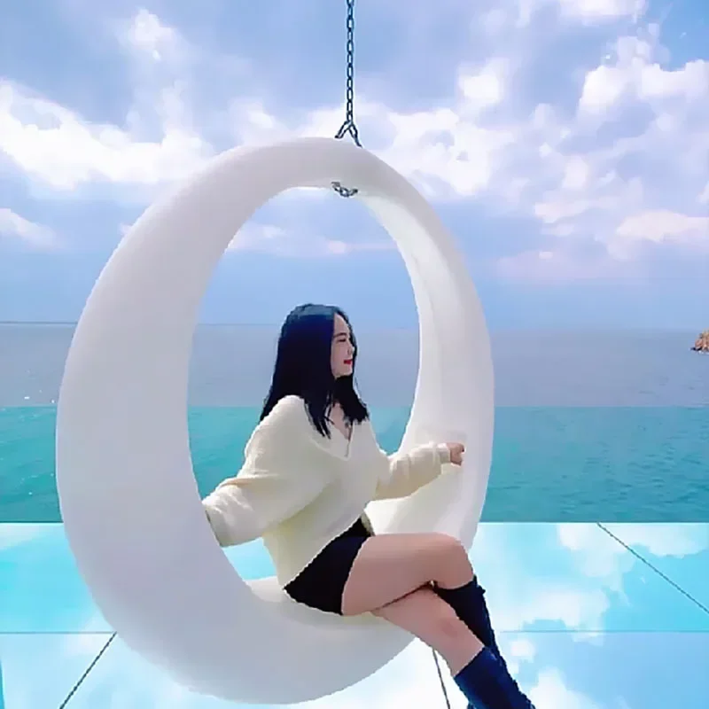 Kursi Gantung Premium Balkon Nyaman untuk Wanita, Ayunan Luar Ruangan, Hammock Taman, Kursi Silla De Jardin, Dekorasi