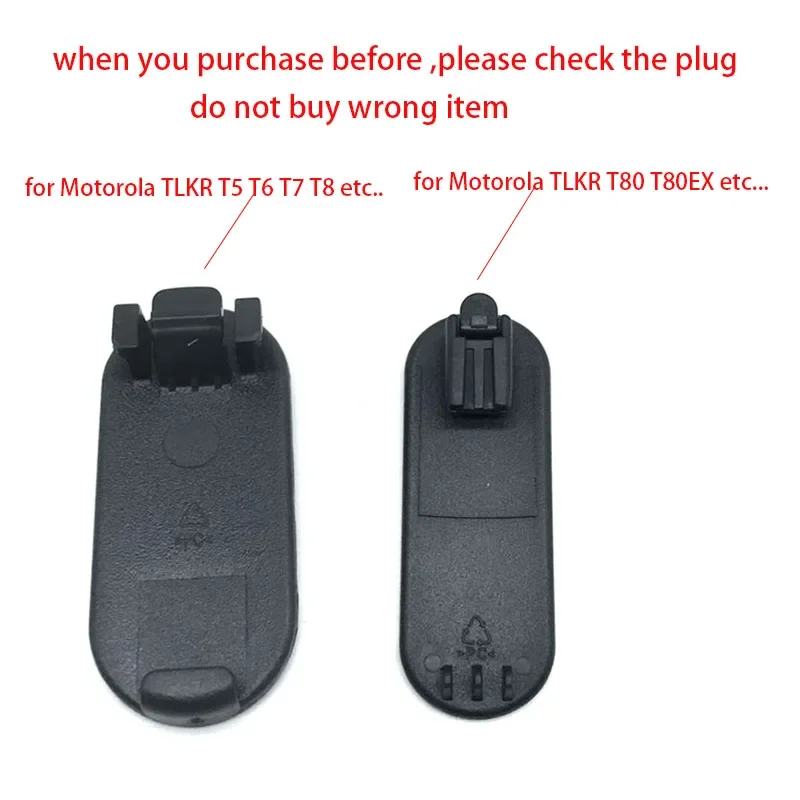 10pc Battery Back Belt Clip Waist Clip for Motorola TLKR T5 T6 T7 T8 T4 T40 T50 T60 T82EX T82-EXTREME T80 T80EX T60 T82 Radio