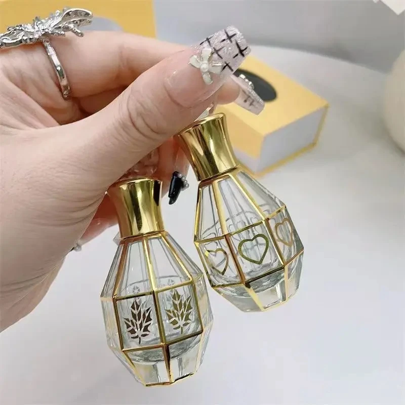 1pcs Middle East Dubai Perfume 15ml Glass Stick Applicator Empty Bottle Dispenser Bottle Incense Essential Oil Empty Bottle