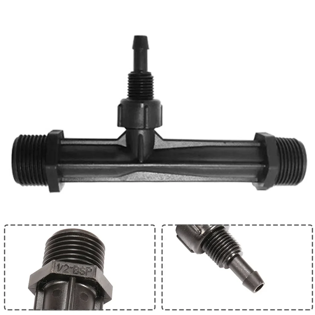 12 Inch Venturi Fertilizer Injector Device With 1/2 Inch Inlet And Outlet Thread For Agriculture Irrigation Applications