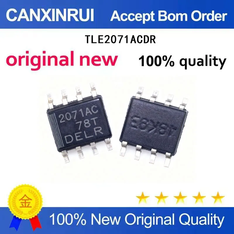 (5-100 Pieces)Brand new TLE2071ACDR silk screen 2071AC SOP-8 operational/buffer amplifier chip in stock